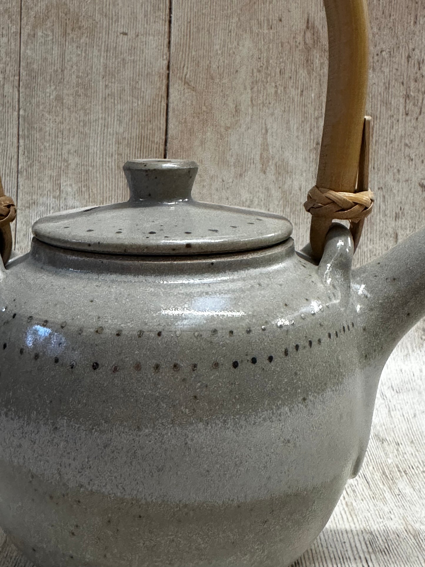 Tea Pot, 2 Cup, Bamboo handle (Platinum collection)