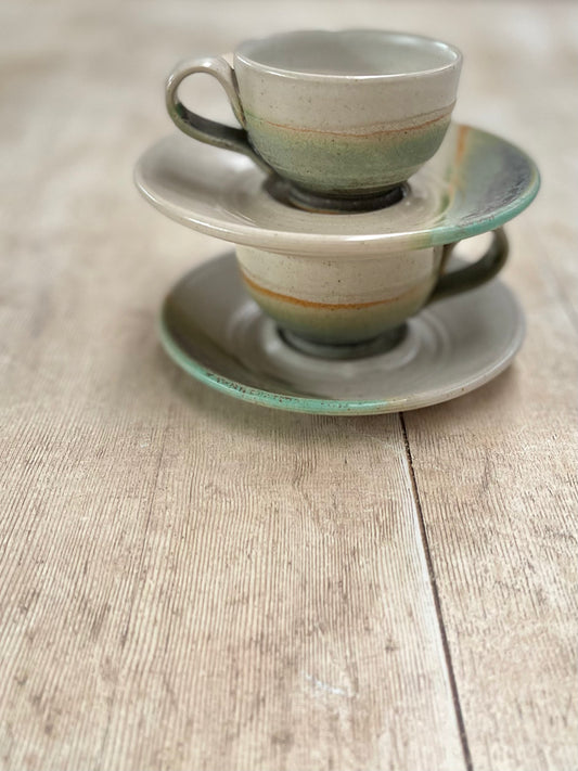 L&D Espresso Cups & Saucers