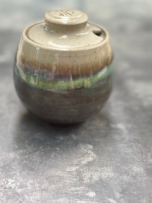 Honey Bee Pot (Aurora Borealis Collection)