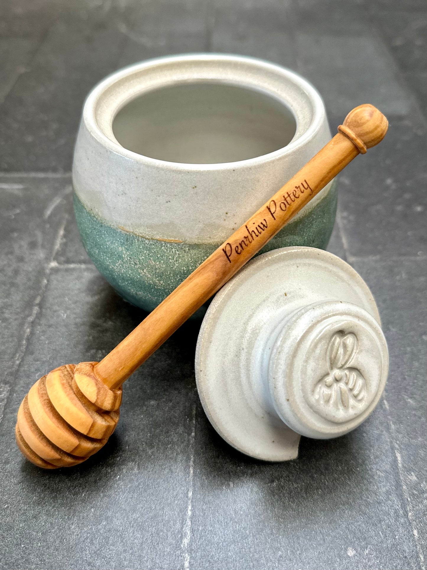 Honey Bee Pot & Drizzler