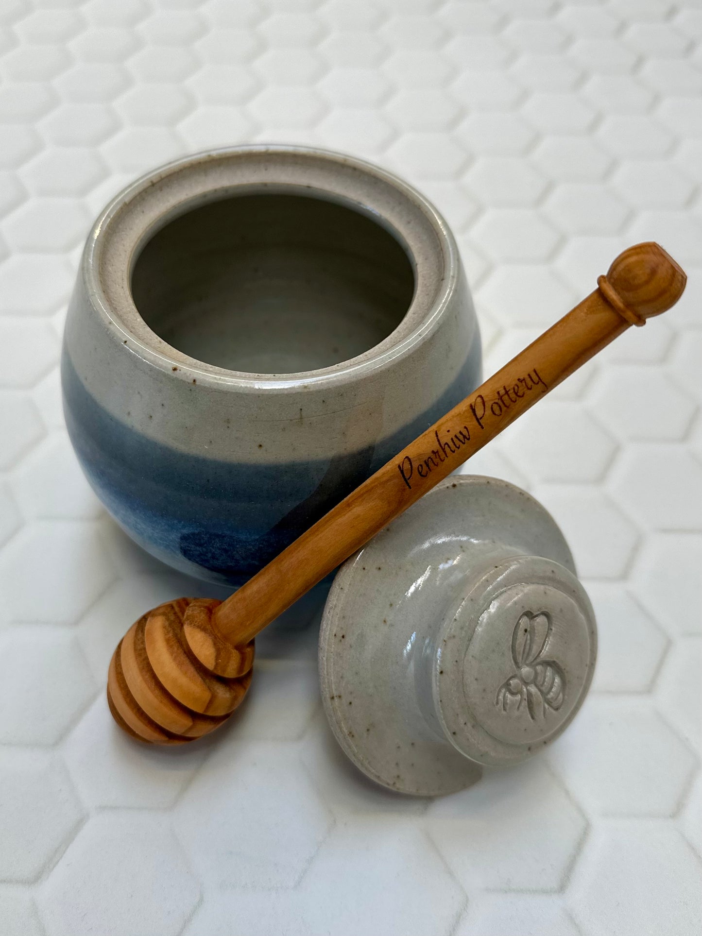 Honey Bee Pot & Drizzler