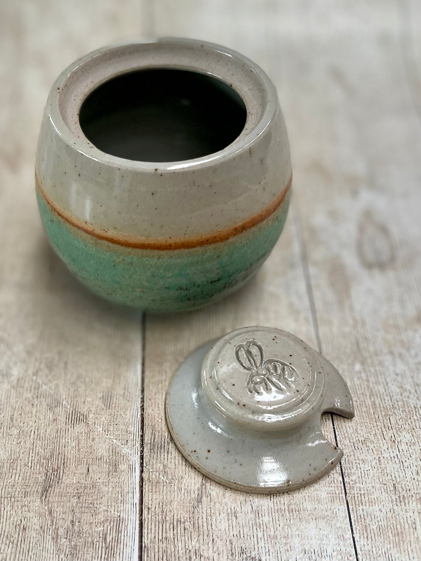 Honey Bee Pot & Drizzler