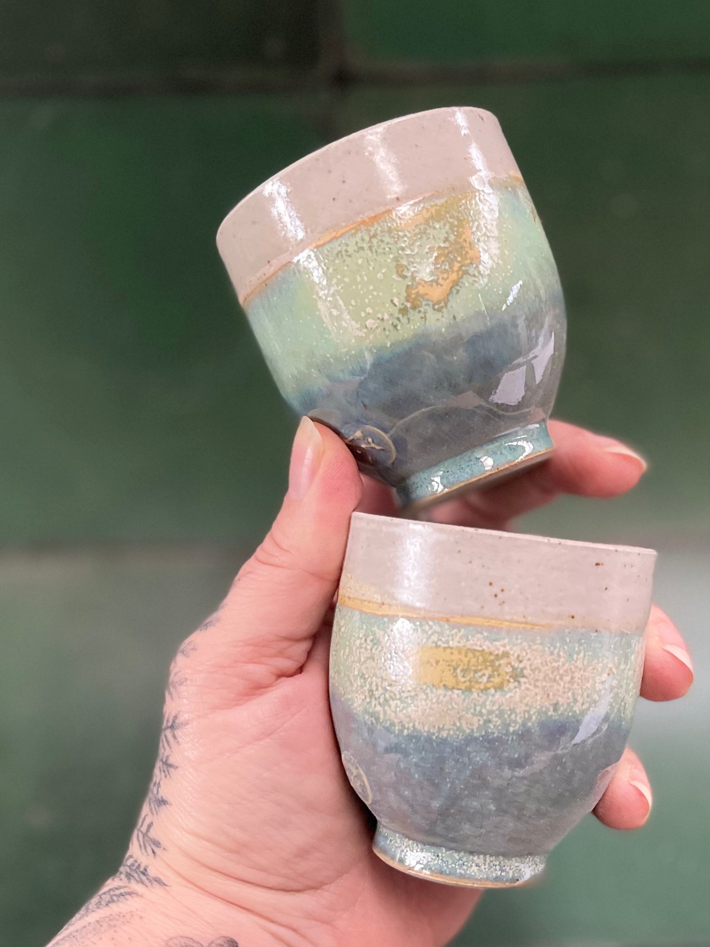 Oriental Beakers Set of 2 (Bali Collection)